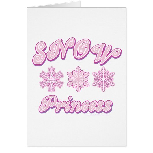 Snow Princess Cards (Front)