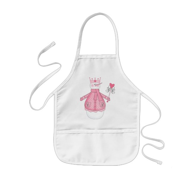Snow Princess Holiday Tshirts and Gifts Kids' Apron (Front)