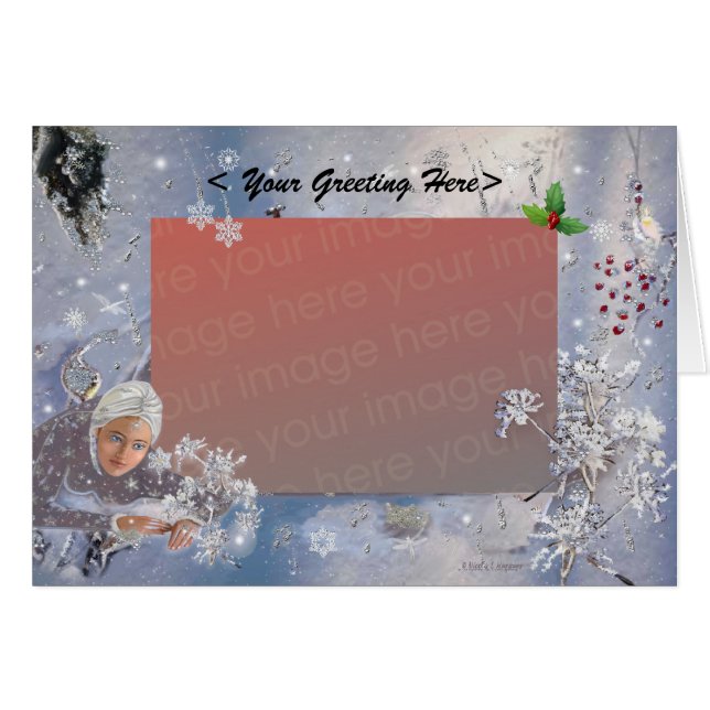 Snow Queen 2 Cards (Front Horizontal)