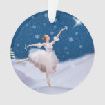 Snow Queen Ballerina Customizable Ornament