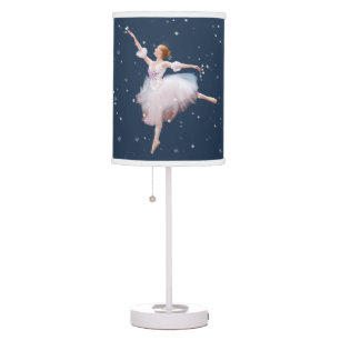 Snow Queen Ballerina Customizable Table Lamp