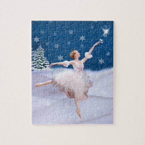 Snow Queen Ballerina Jigsaw Puzzle