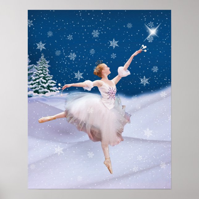 Snow Queen Ballerina Poster (Front)
