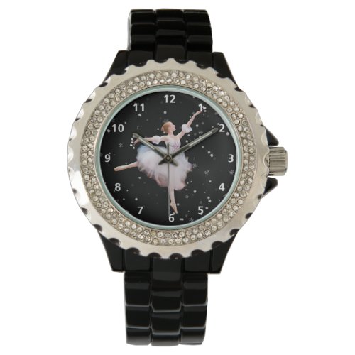 Snow Queen Ballerina With Numerals Watch