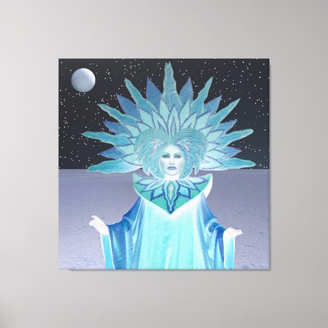 Snow Queen  Canvas Print (Front)
