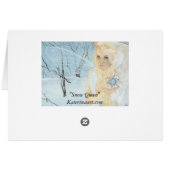 Snow Queen Card (Back Horizontal)