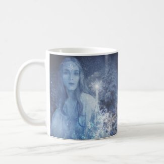 Snow Queen Christmas Fantasy Artwork