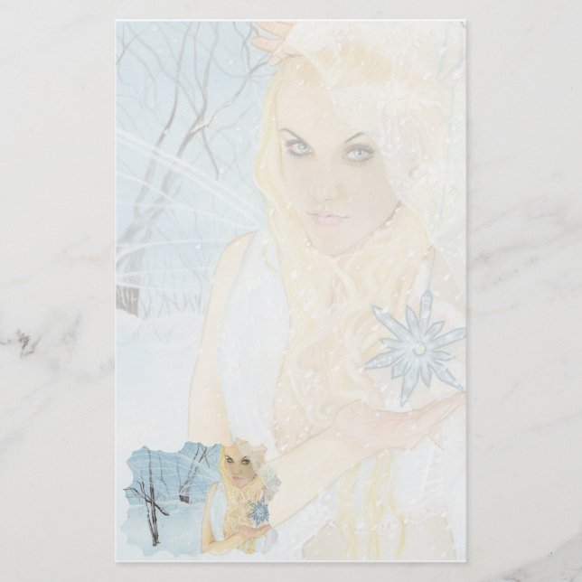 Snow Queen Stationery (Front)