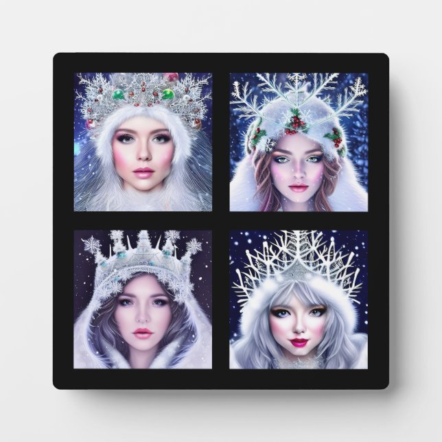 Snow Queens Winter Wonderland     Plaque (Front)