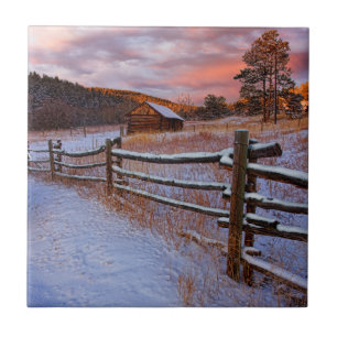 Snow Ranch Ceramic Tile
