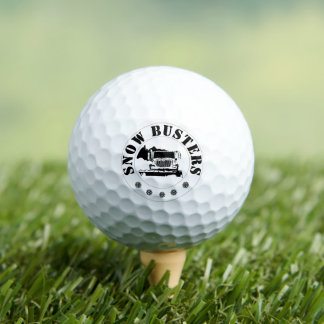 Snow Removal Business Add Your Logo Custom Golf Balls