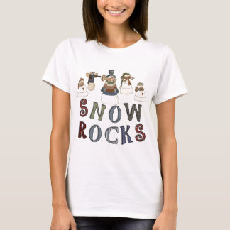 Snow Rocks T-shirts and Gifts