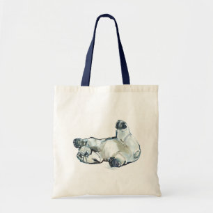 Snow Rub Tote Bag