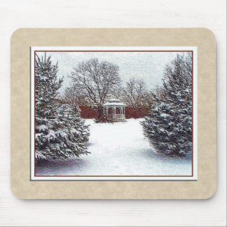 Snow Scene Mousepad