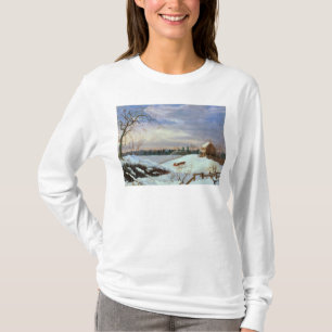 Snow scene, New England T-Shirt
