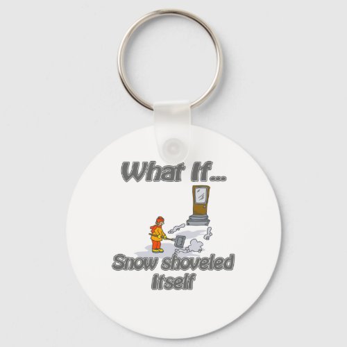 Snow Shovel Keychain