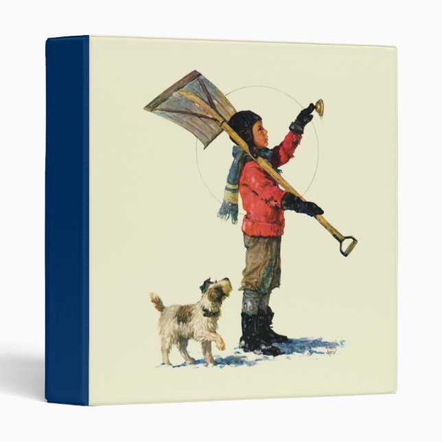 Snow Shoveler Binder (Front/Spine)