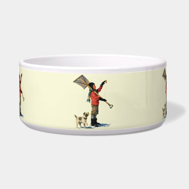 Snow Shoveler Bowl (Front)