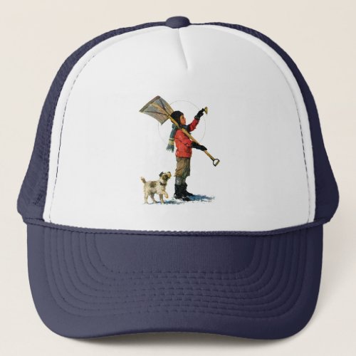 Snow Shoveler Trucker Hat