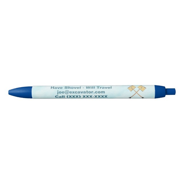 Snow Shoveling Business Pen (Front)