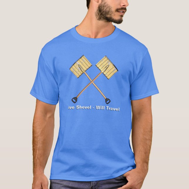 Snow Shoveling Business T-Shirt (Front)