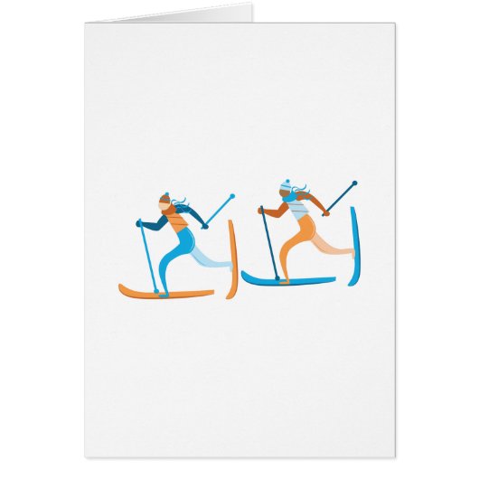 Snow Ski Cards (Front)