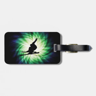 Snow Ski Gift Luggage Tag
