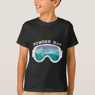 Snow Ski Powder Day Snowboarding Mountain Sport T-Shirt