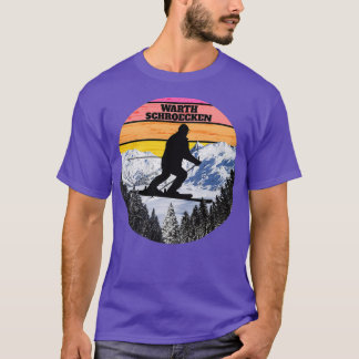 Snow Ski Warth Schroecken Skiing Fields Austria T-Shirt