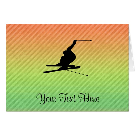 Snow Skiing (Front Horizontal)