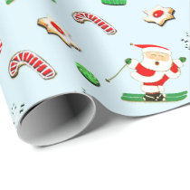 snow skiing Christmas Wrapping Paper snow skiing Christmas Wrapping Paper