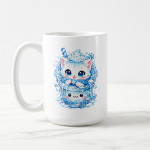Snow Slush Kitty – Cute Winter Drink Cat Coffee Mug