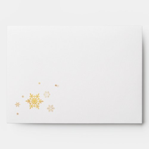 Snow Spangled  Envelope