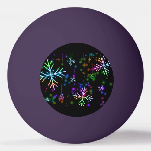 Snow Star Ping_Pong Ball