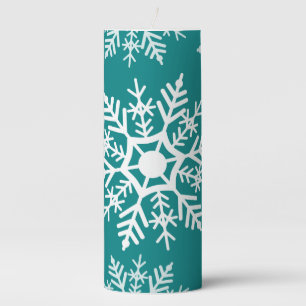 Snow Stars - Christmas - Pilar Candle