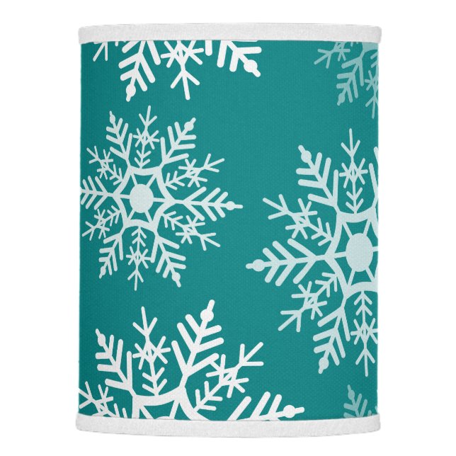 Snow Stars - Lamp Shade (Front)