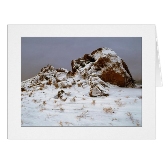 "Snow Stones" Cards (Front Horizontal)