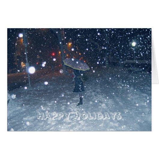 Snow Storm Cards (Front Horizontal)