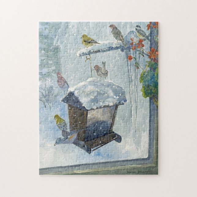 Snow Storm Jigsaw Puzzle (Vertical)