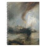 Snow Storm: Steam-Boat Harbour&#39;s Mouth JMW Turner Notebook