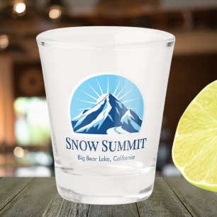 Snow Summit California ski resort souvenir  Shot Glass