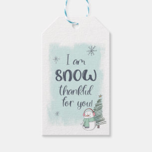 SNOW Thankful for You Popby Gift Tags