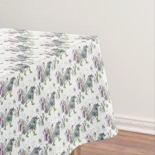 Snow time tablecloth