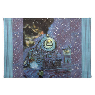 Snow Train Placemat