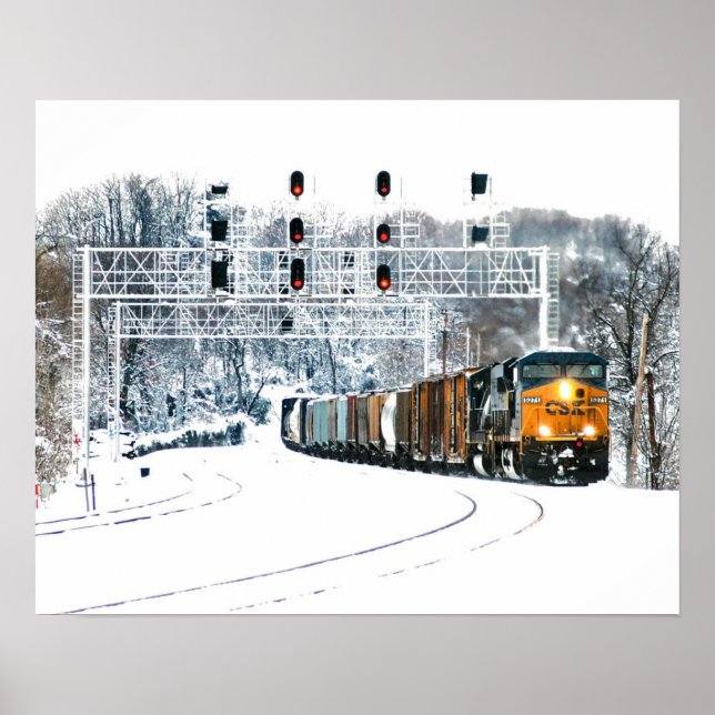Snow Train Poster (Front)