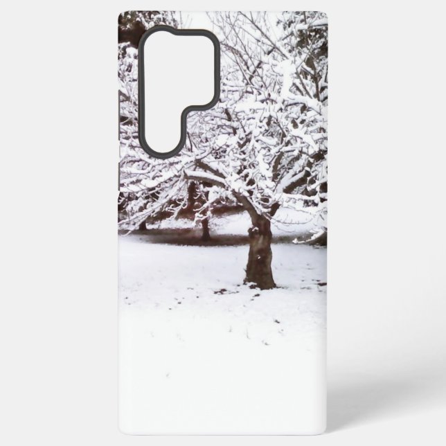 Snow Tree Samsung Galaxy Case (Back)