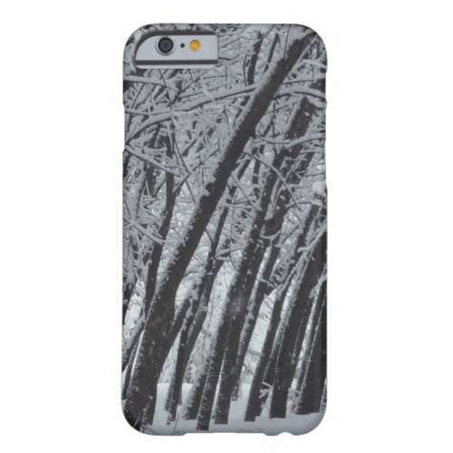 Snow Trees Winter  Photo iPhone 66s Barely There Barely There iPhone 6 Case