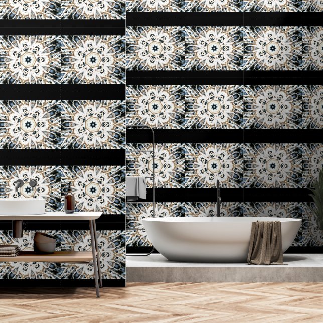 Snow Web Wallpaper (Bathroom)