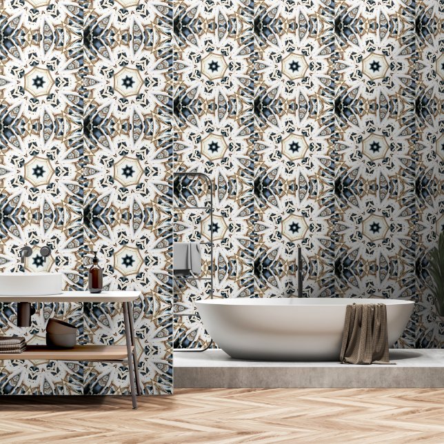 Snow Web Wallpaper (Bathroom)