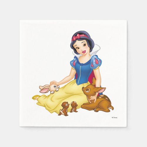 Snow White and Animal Friends Napkins